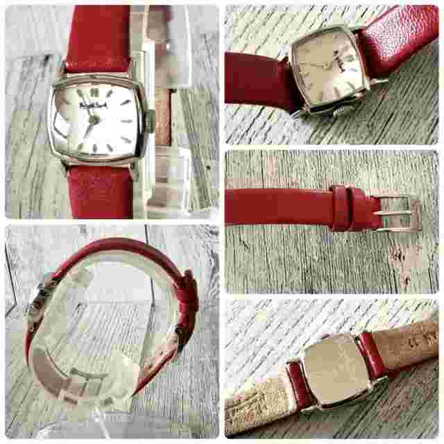 MARGARET HOWELL Square Silver Ladies Used Watch Analog