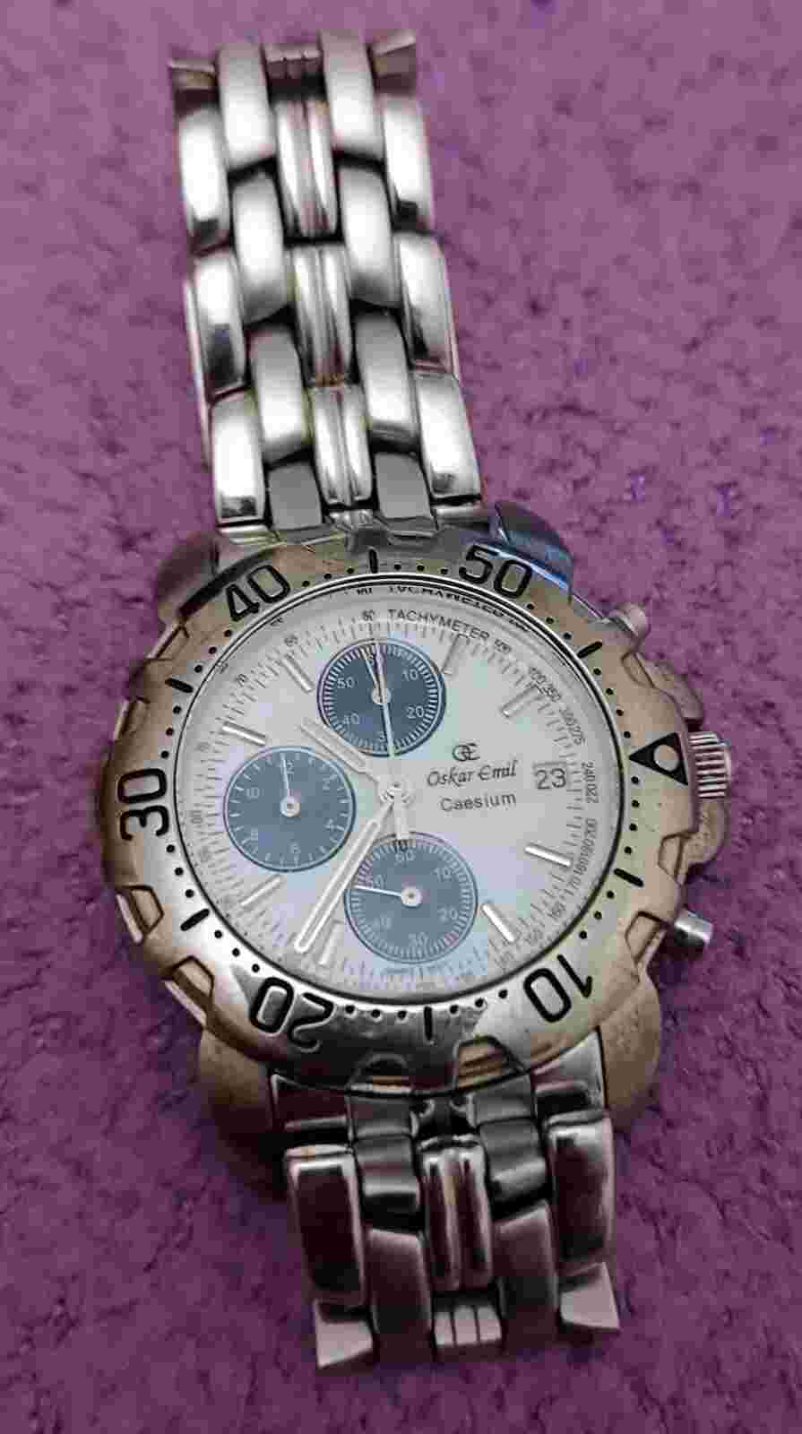 Oskar Emil Caesium Quartz Chronograph limited edition