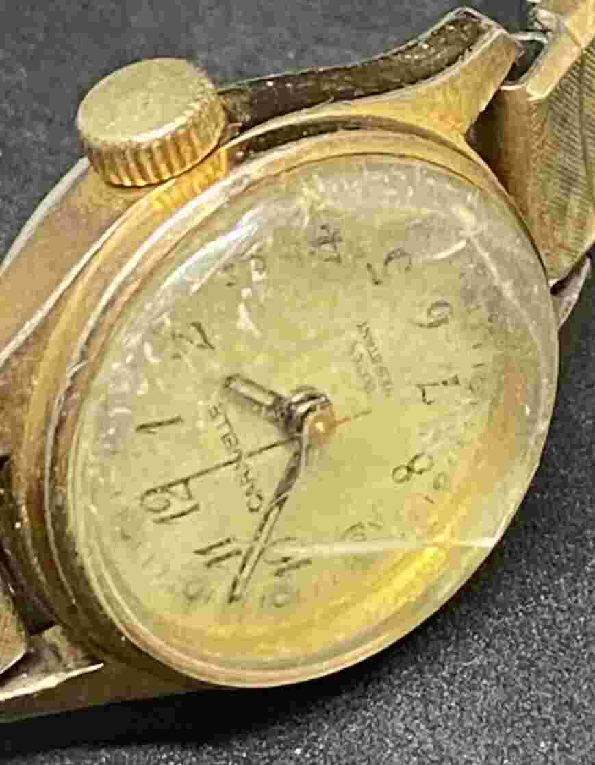 5 1950s Lady SWISS Watches for Parts/ Repair RIVO, Caravelle, Norman, Vantage +