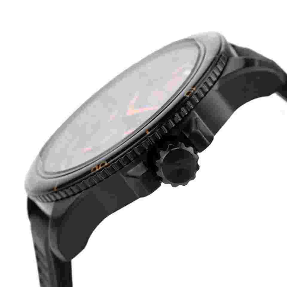 Nautica NAPWRS402 Watch Men's Black Quartz Analog Rubber Band