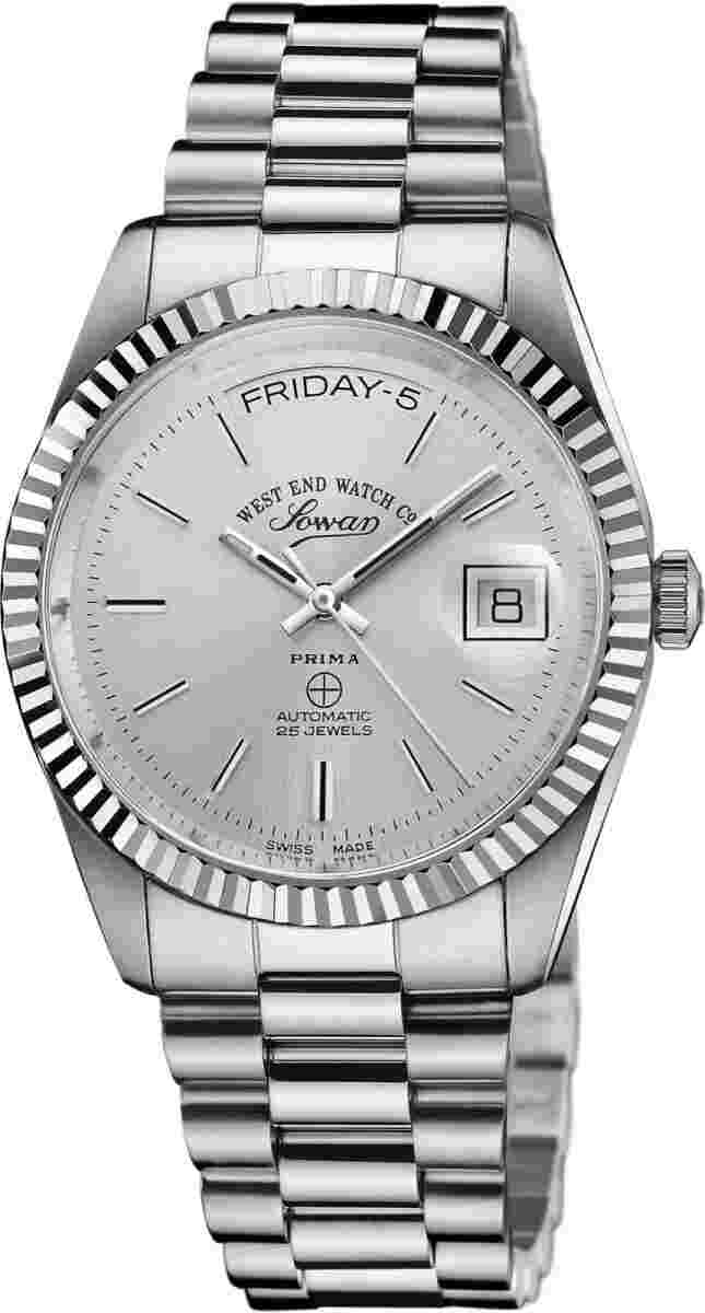 West End Co. 6828.10.2587B Silver Dial Ltd. Classic Auto Unisex Watch