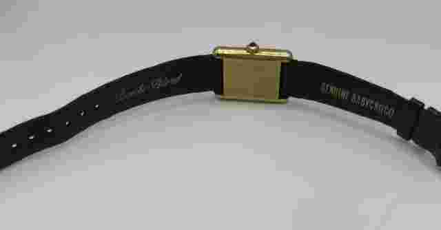 Bueche Girod 18K Solid Gold and Diamond Face Watch