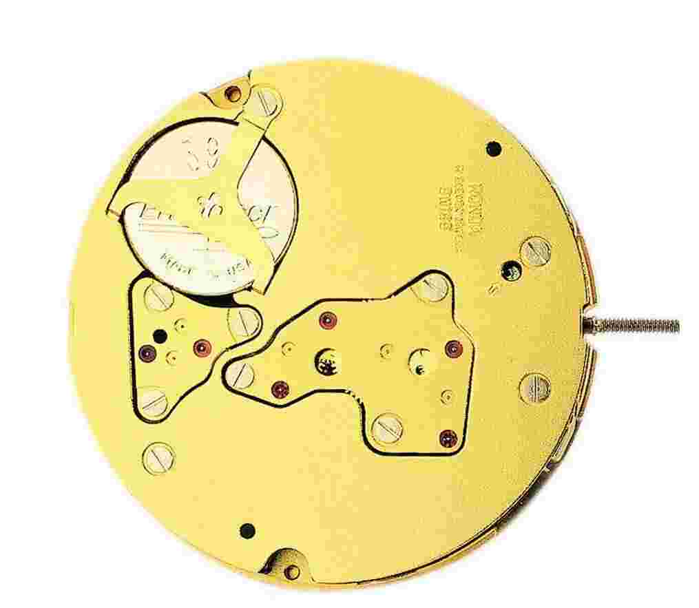 Ronda 5021.D Quartz Chronograph Movement, 3 Hand, Date at 6 (Multiple Variation)