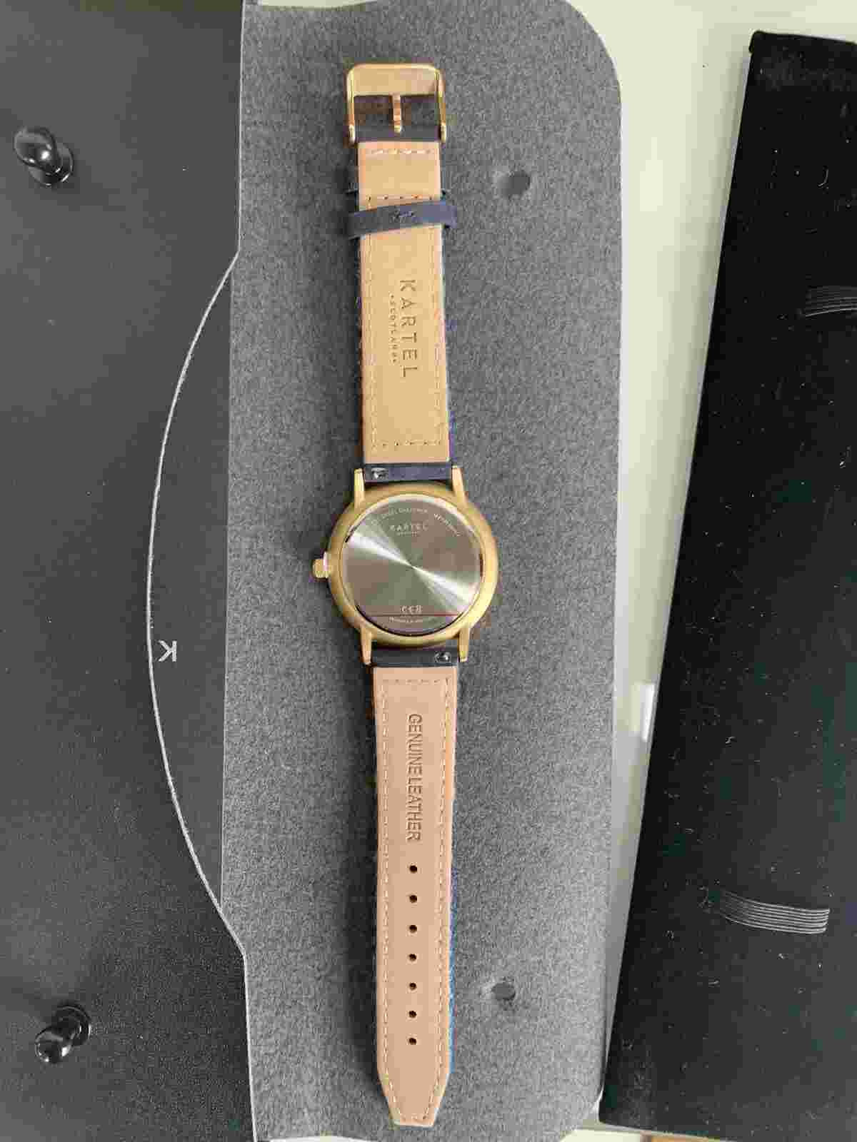 Limited Edition Johnnie Walker X Harris Teeed X  Kartel Collaboration Watch