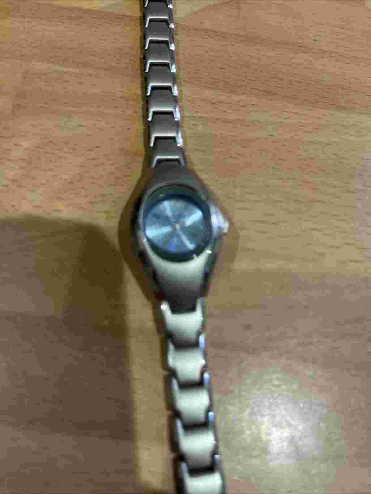 Ladies Silver Coloured Spirit Quartz Watch