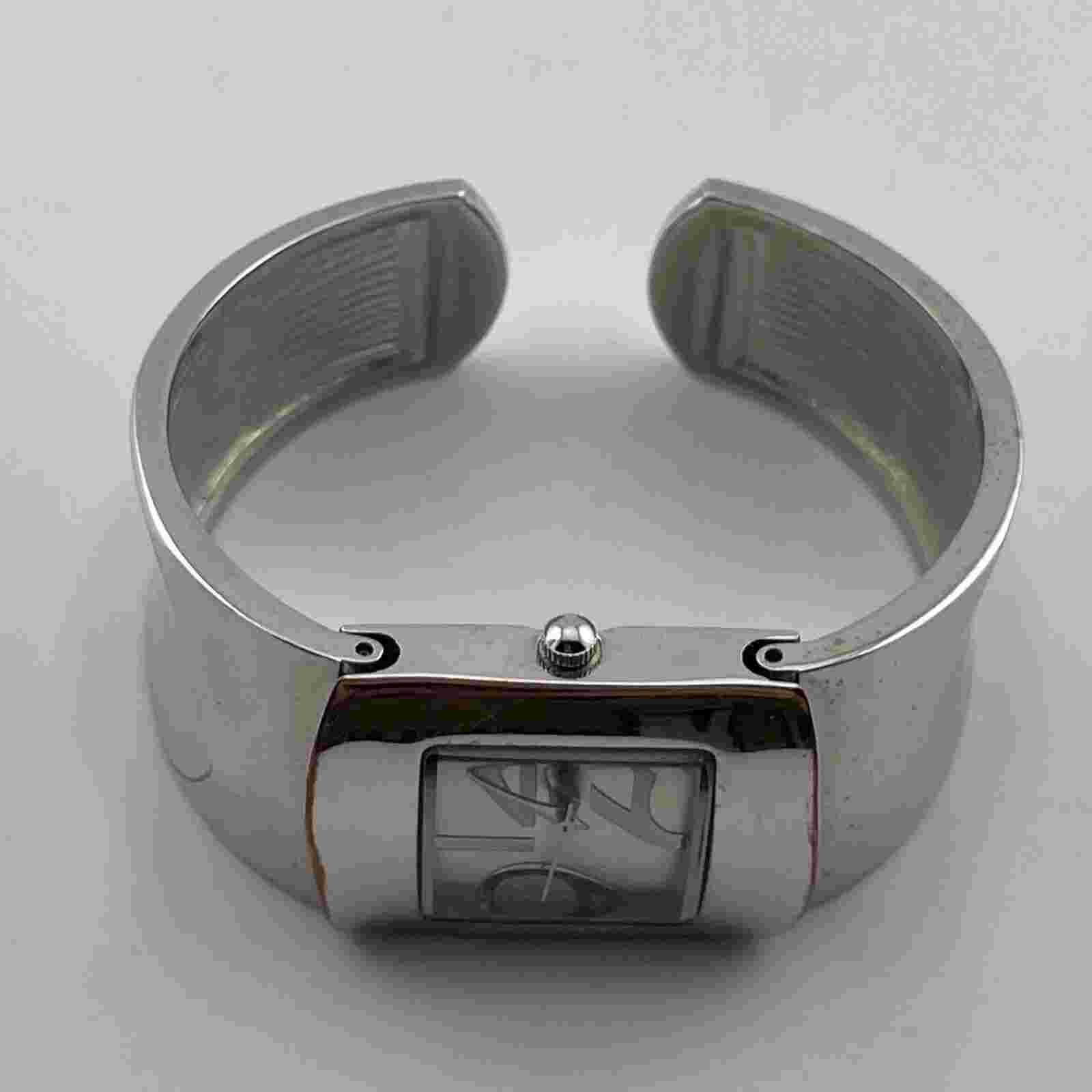 NY&C Watch Womens 27mm Case Bangle Band Quartz Three Hands