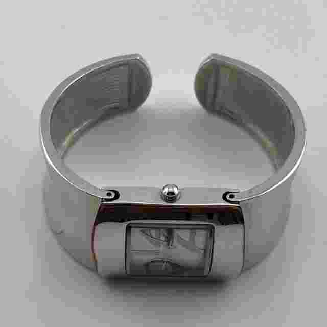 NY&C Watch Womens 27mm Case Bangle Band Quartz Three Hands