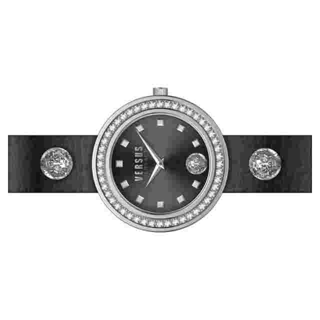 Versus By Versace Ladies Watch Wristwatch Carnaby Street VSPCG1121 Leather
