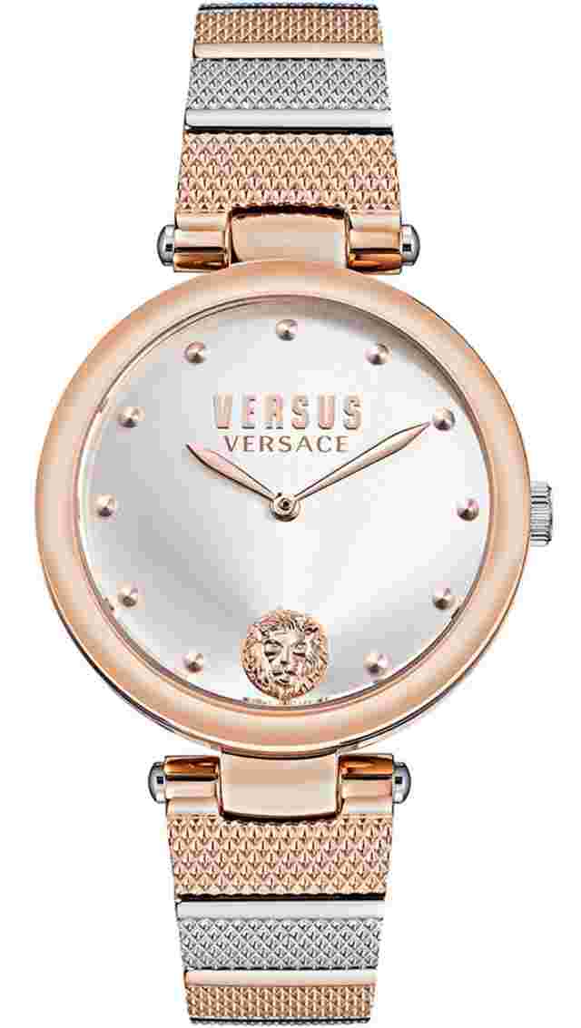Versus by Versace Los Feliz silver & rose gold steel watch VSP1G0821