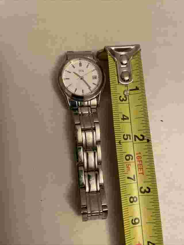 TFX by Bulova Watch Women 26mm Silver Tone 36M100 Date New Battery