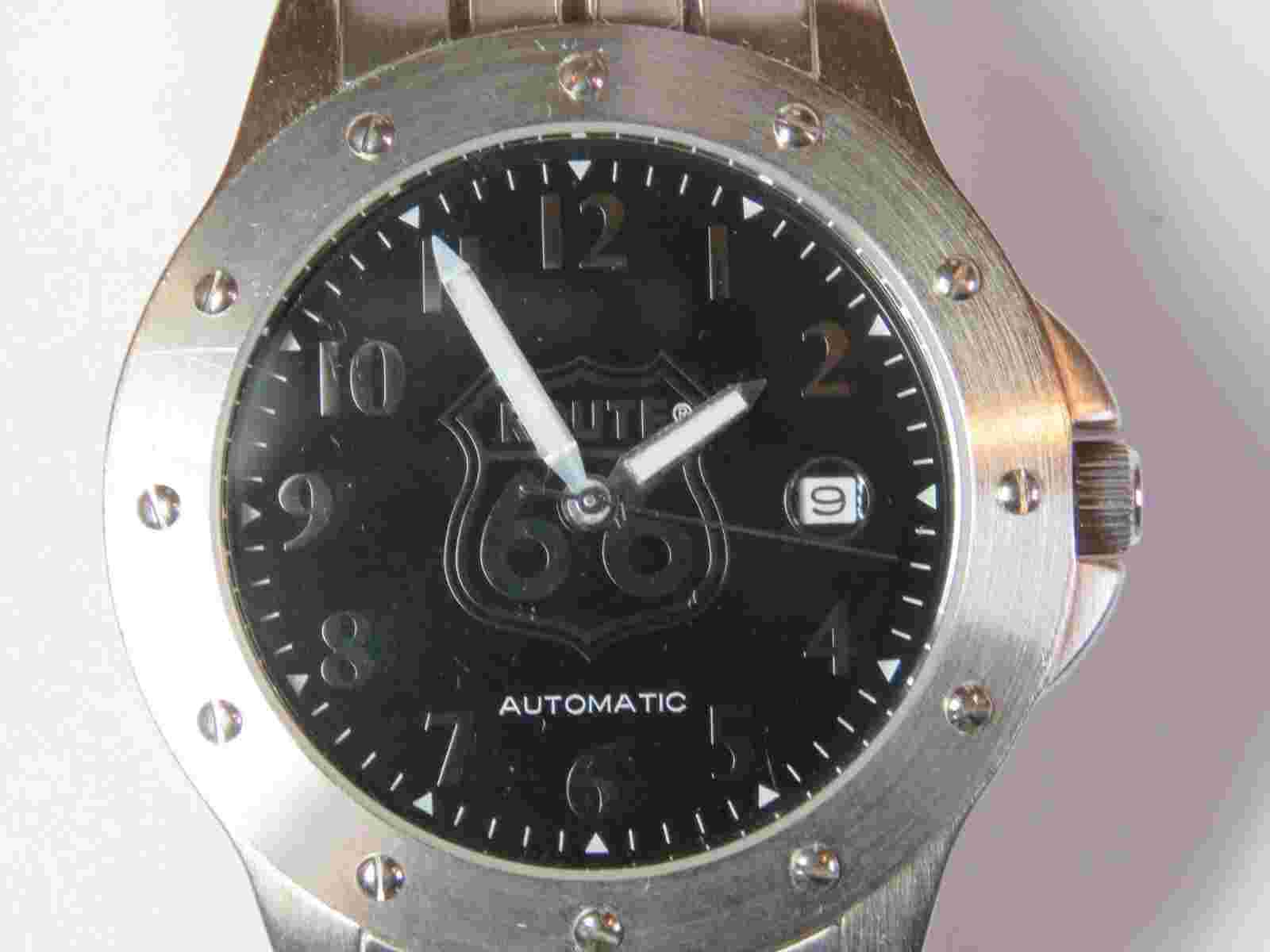 Route 66 Automatic Watch, Display Back