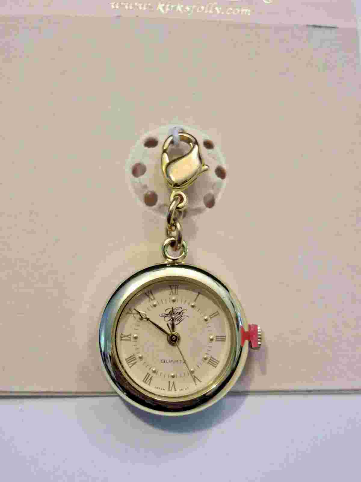 KIRKS FOLLY ADD A CHARM WATCH NWT (GOLD)