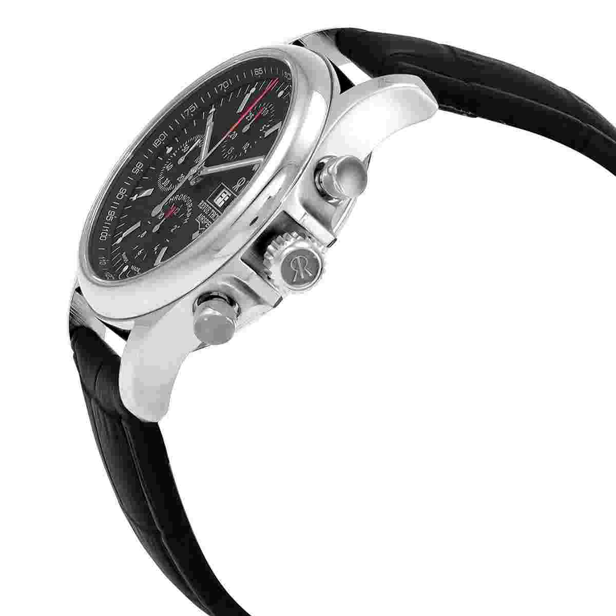 Revue Thommen Airspeed Chronograph Automatic Black Dial Men's Watch 17081.6534