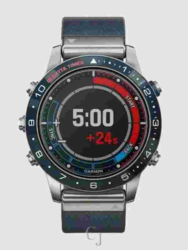 Garmin MARQ Captain Men's Smartwatch - Blue (010-02006-06)