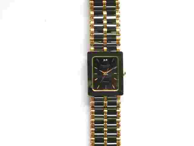 Rare vintage Galaxy  Ceramic Gents Quartz watch salesman's sample   NO MOVEMENT
