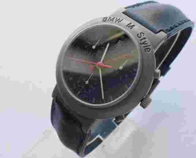 BMW M Style Power Motorsport Classic Car M3 E30 E36 Accessory Watch Chronograph