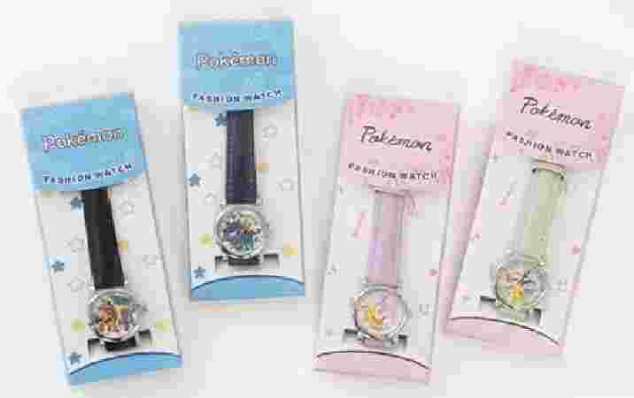 New J-Axis Official Pokemon Watch Blue Black Green Purple Japan Free Shipping