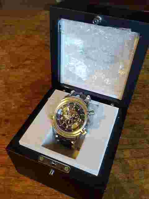 Oakley 12Gauge Wrist Watch with Wood Box From Japan