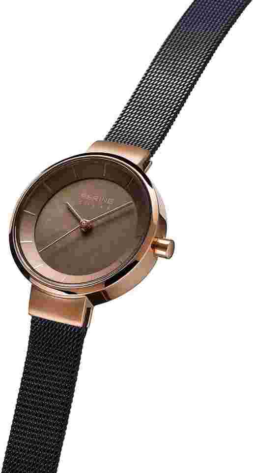 Bering Watch Scandinavian Solar 14627-265-J Women's Brown