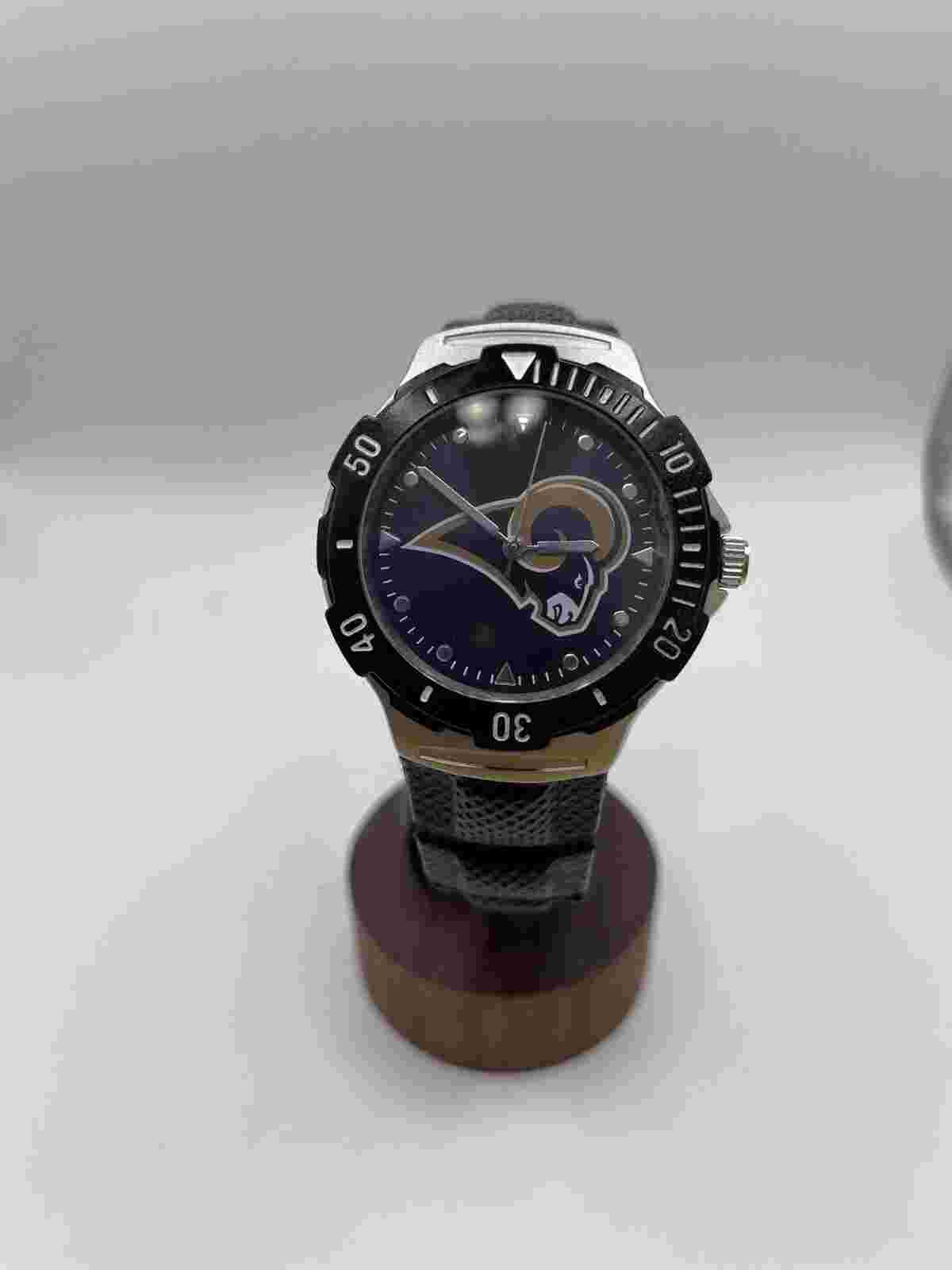 LA RAMS NFL Watch, Game Time Quartz Analog, Agent Series
