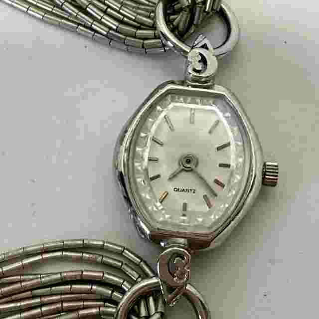 7" CAROLYN POLLACK LIQUID STERLING SILVER WATCH BAND SGND CP 925