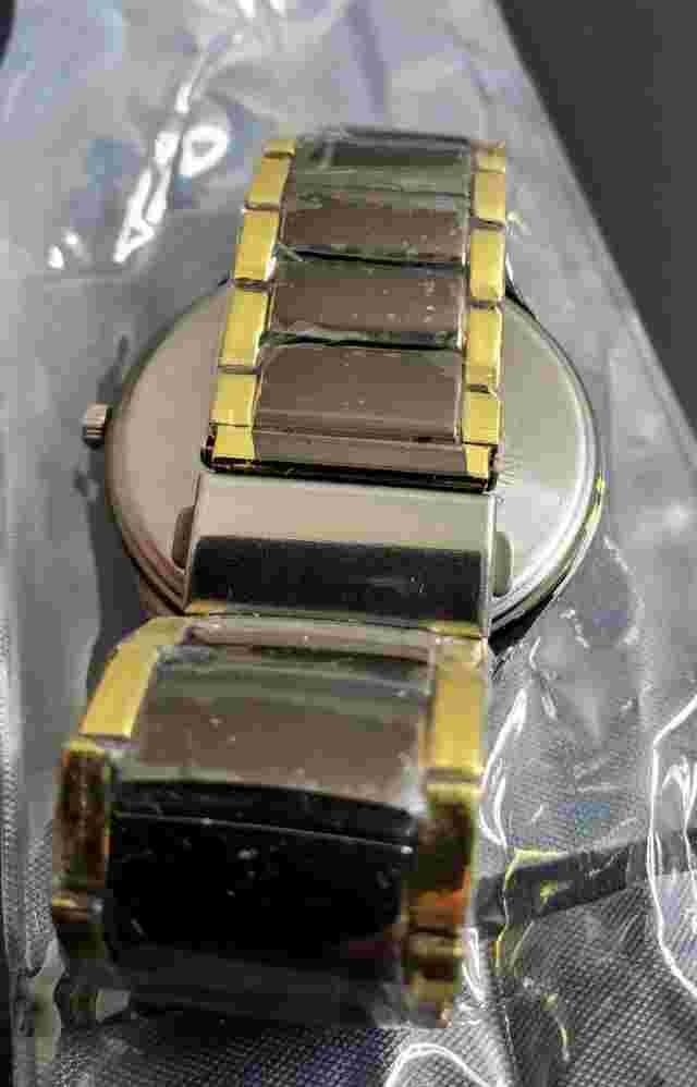 IIK Collection Mens Wristwatch Black & Gold