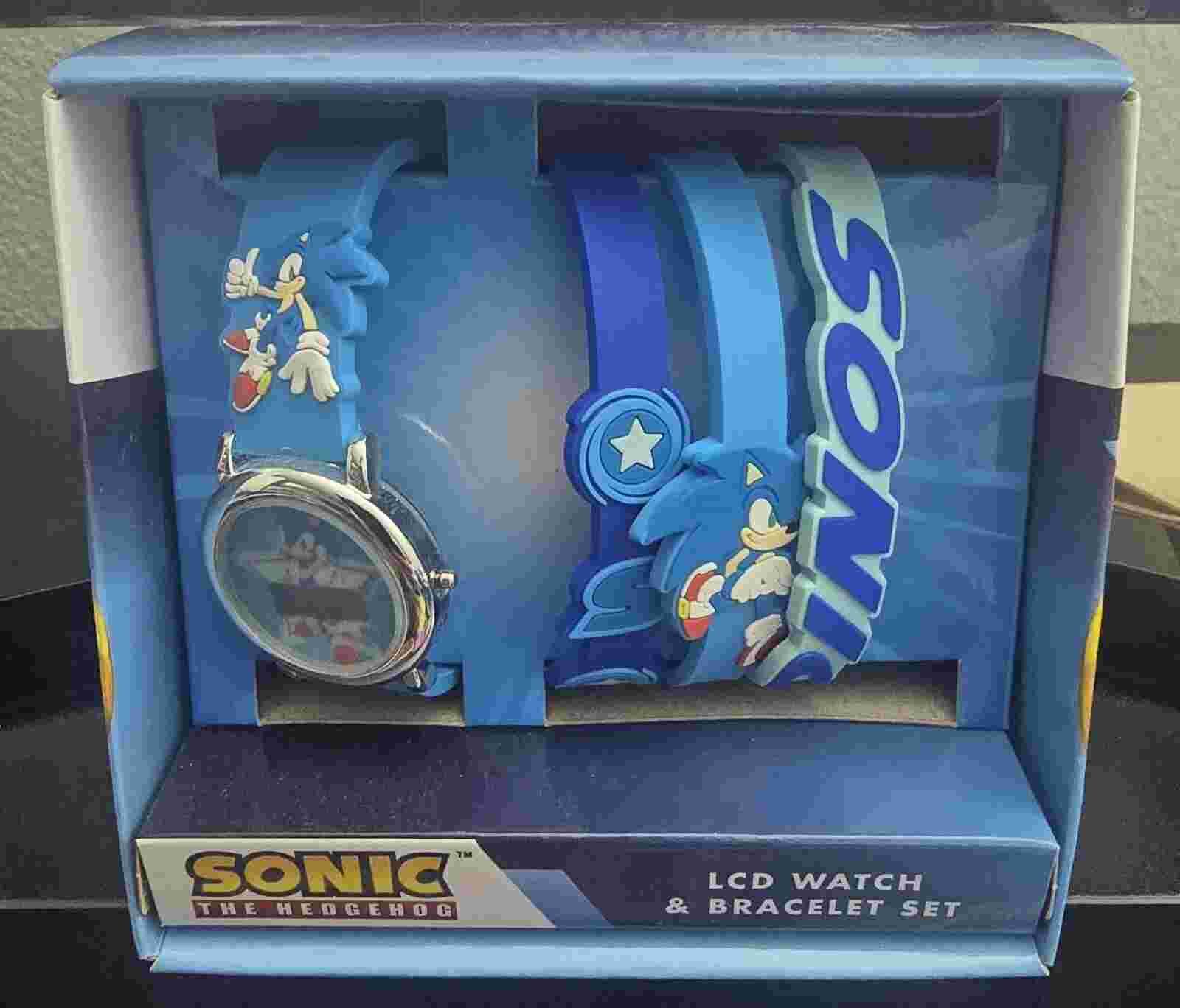 Sonic The Hedgehog Digital Watch New In Box with Extra Straps!!