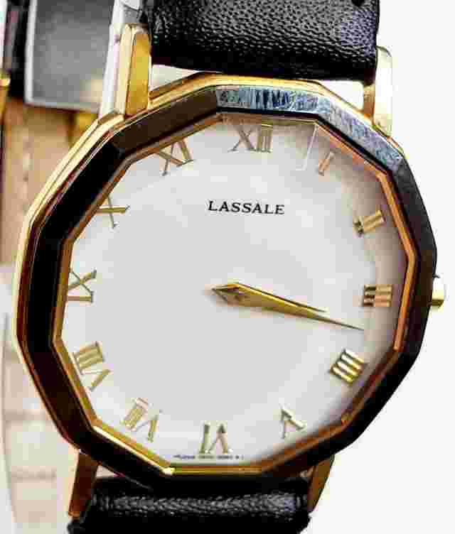 RARE,UNIQUE Men's Vintage 1991 Watch LASSALE 7N00-5069