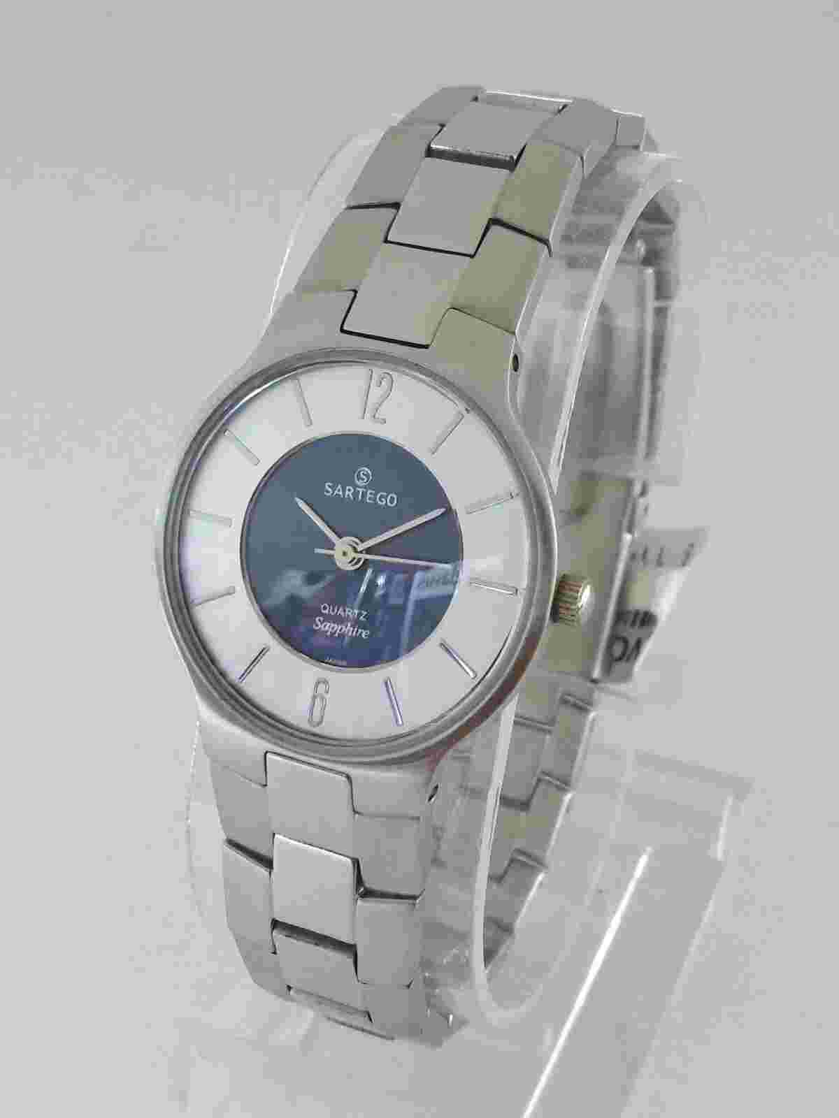 Sartego Seville Quartz Sapphire 50 meter stainless steel women's watch SVQ563