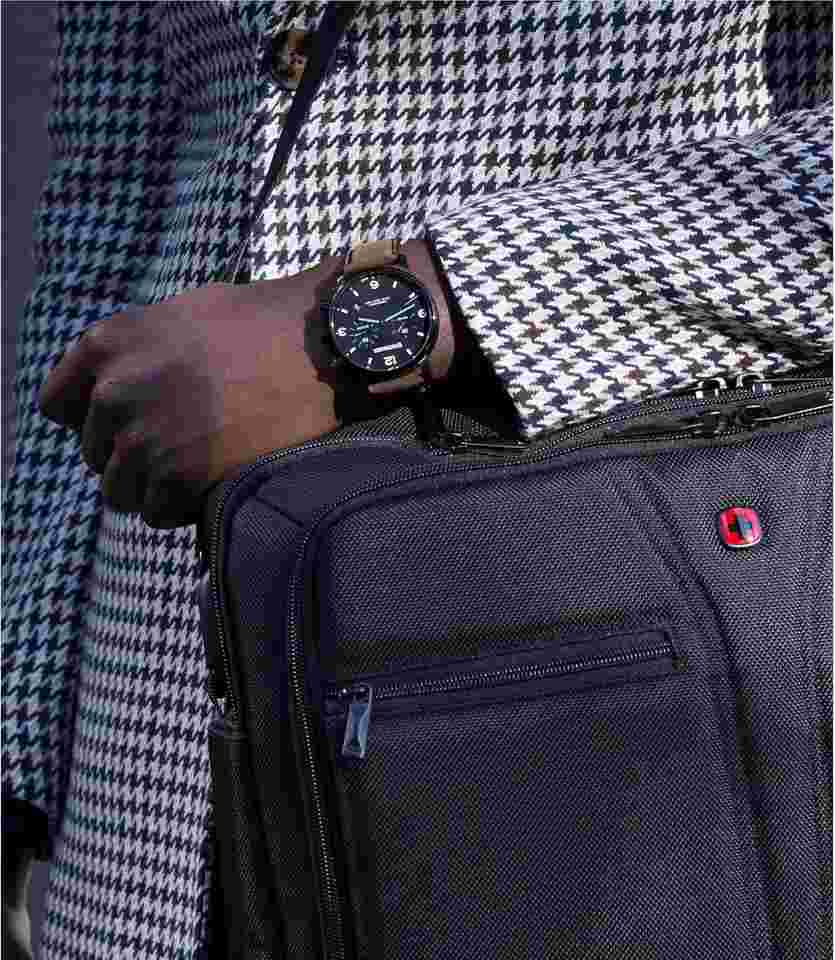[WENGER] Watch URBAN METROPORITAN CHRONO 01.1743.112 Quartz Men's Brown