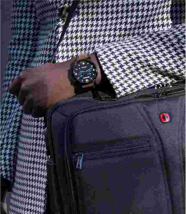 [WENGER] Watch URBAN METROPORITAN CHRONO 01.1743.112 Quartz Men's Brown