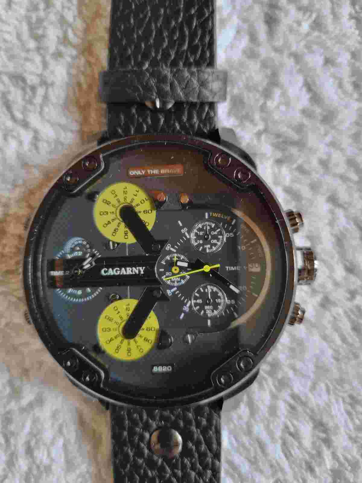 Cagarny 6820 Black Sports Watch