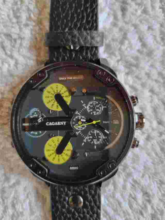 Cagarny 6820 Black Sports Watch