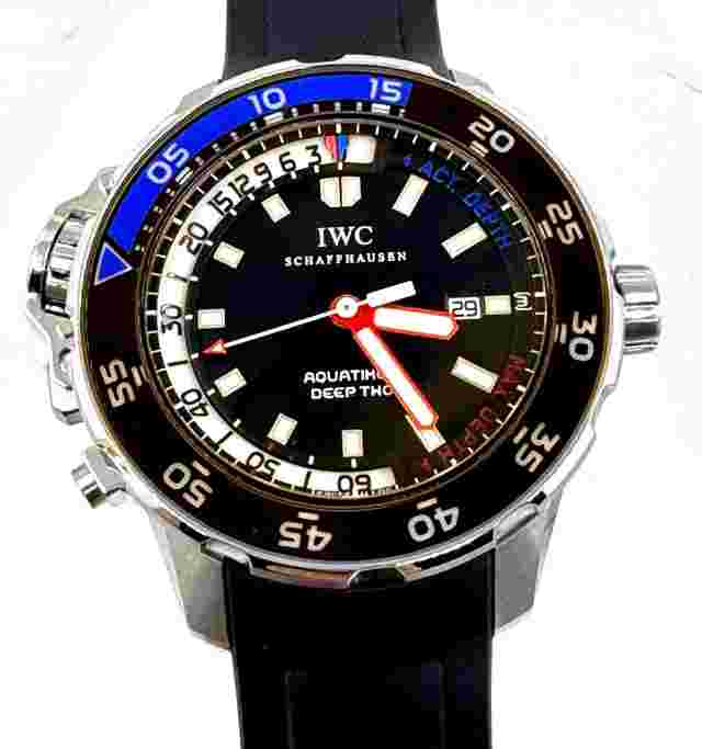 IWC Aquatimer Men's Black Watch - IW354702