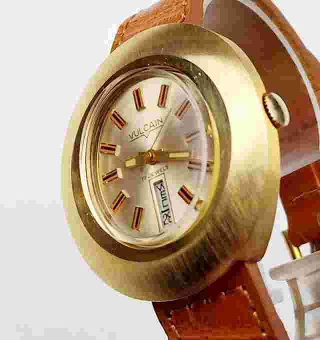 RARE,UNIQUE Men's GERMANY Vintage Watch VULCAIN. Manual Wind