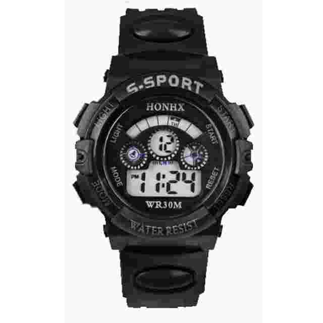 HONHX Waterproof Children Watch Digital LED Quartz Alarm Date Sports Wrist Watch