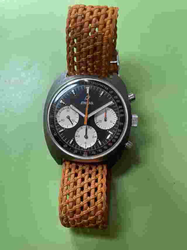 Vintage Enicar Chronograph Ref. 072-01-03 cal Valjou ‘ Gerhard Mitter’