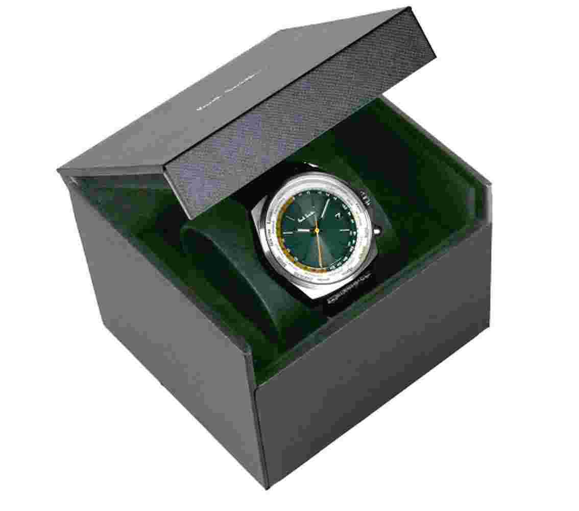 Paul Smith  World Time Radio-Controlled Solar Watch KL5-211-40 JP