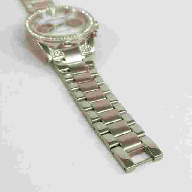 Dyrberg Kern Silver Stainless Steel Diamonds Quartz Women's Wrist Watch