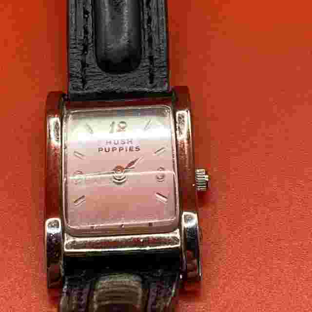 Hush Puppy Women's Watch New Battery Leather Band Great Condition