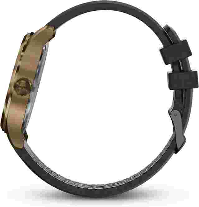 WENGER TERRAGRAPH Men's Watch, Bronze PVD (316L), Black Dial 01.0541.125