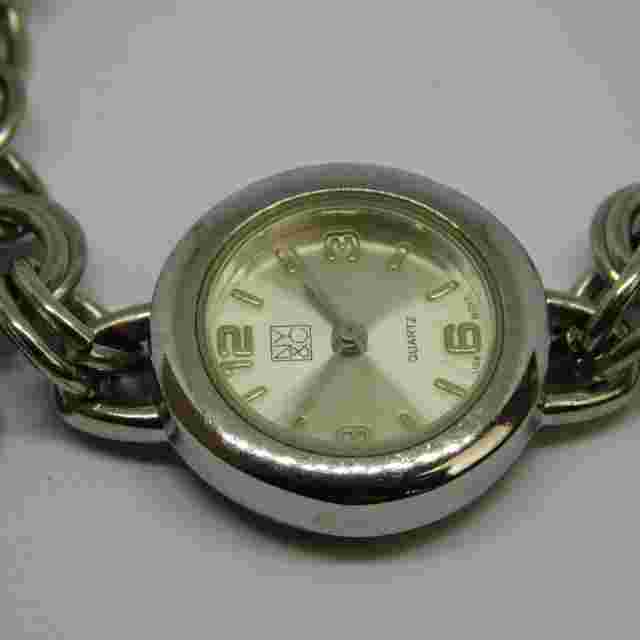 NY&C 10994 Charm Bracelet Quartz Analog Women's Watch Sz. 6" New Battery