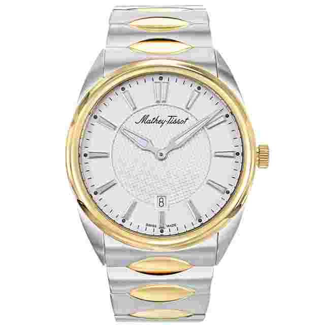 Mathey Tissot Men's Classic White Dial Watch - H791BI