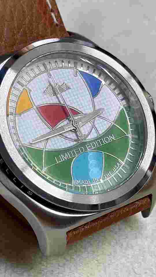 Watch men's Perry Ellis MOD Watch 44mm Surgical stainless steel 10atm NEW