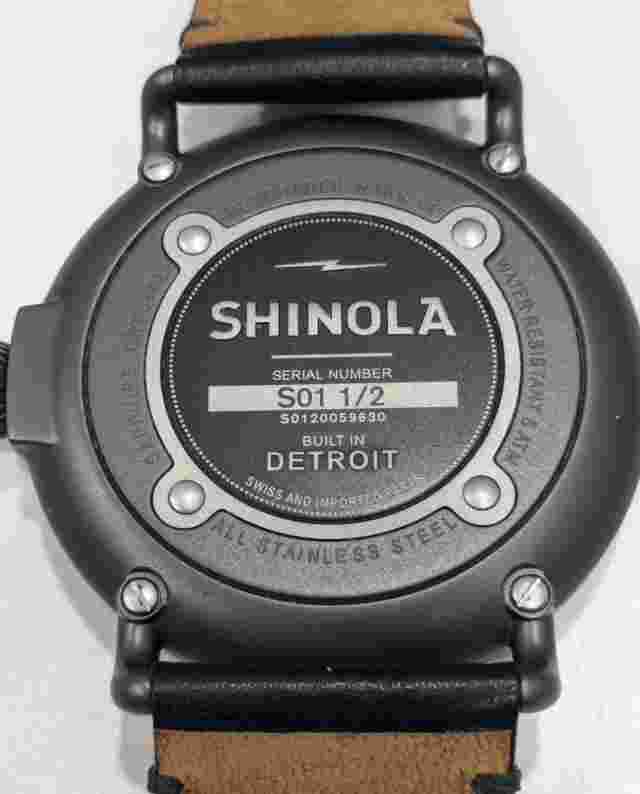 Shinola Runwell Coin Dial 47mm Men's Watch Limited Edition Of 2 Pieces!