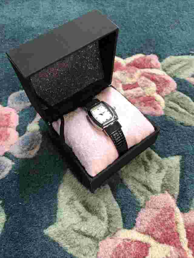 Mary Kay Watch Black Band Needs Battery NWT