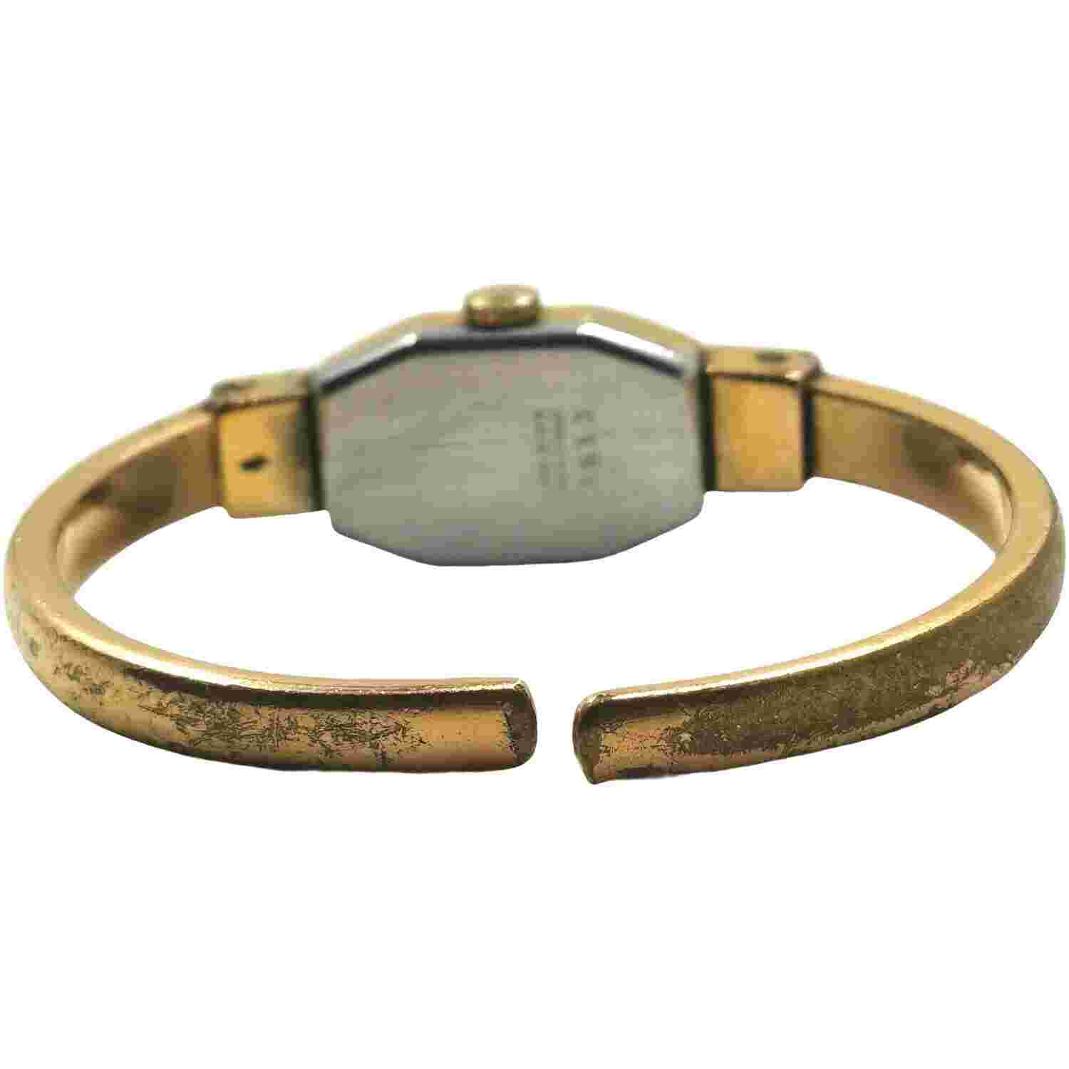 LUXE - VINTAGE - 15mm - HAND WINDING - LADY'S WATCH - GOLD PLATED - #IDFC