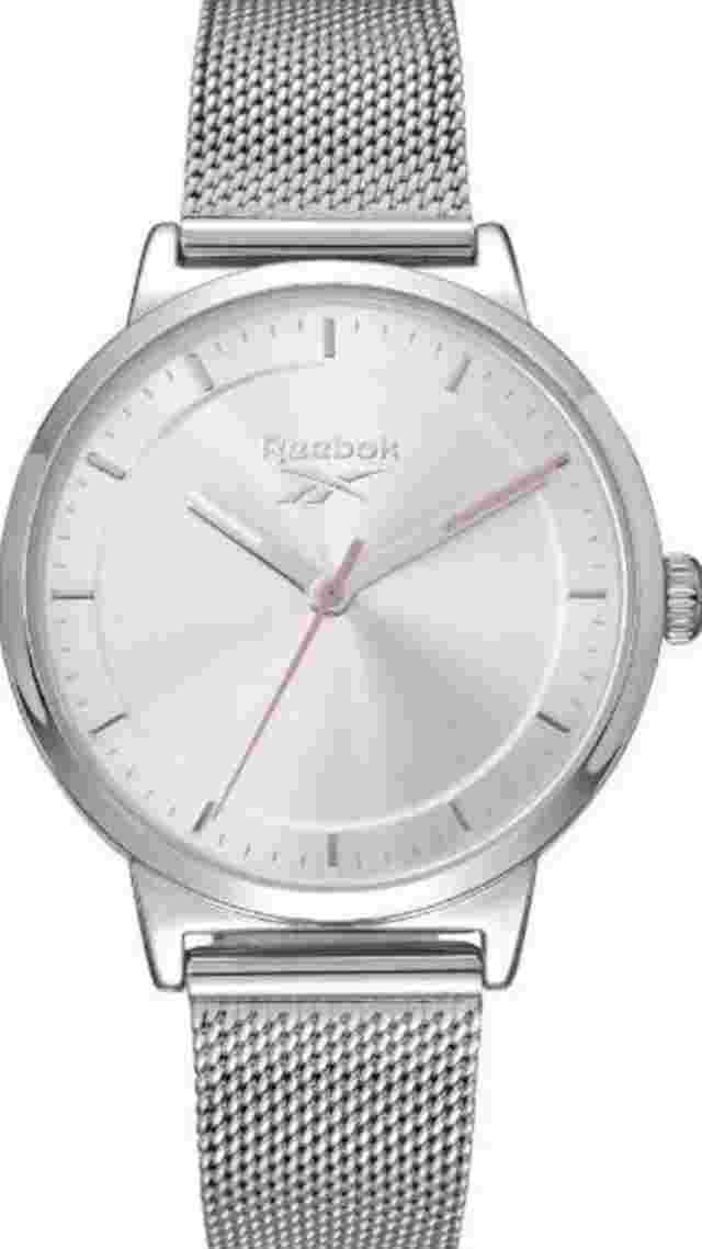Reebok Chipper Silver Women Watch Stainless Steel Mesh Strap RV-CHI-L2-A1S1-W1