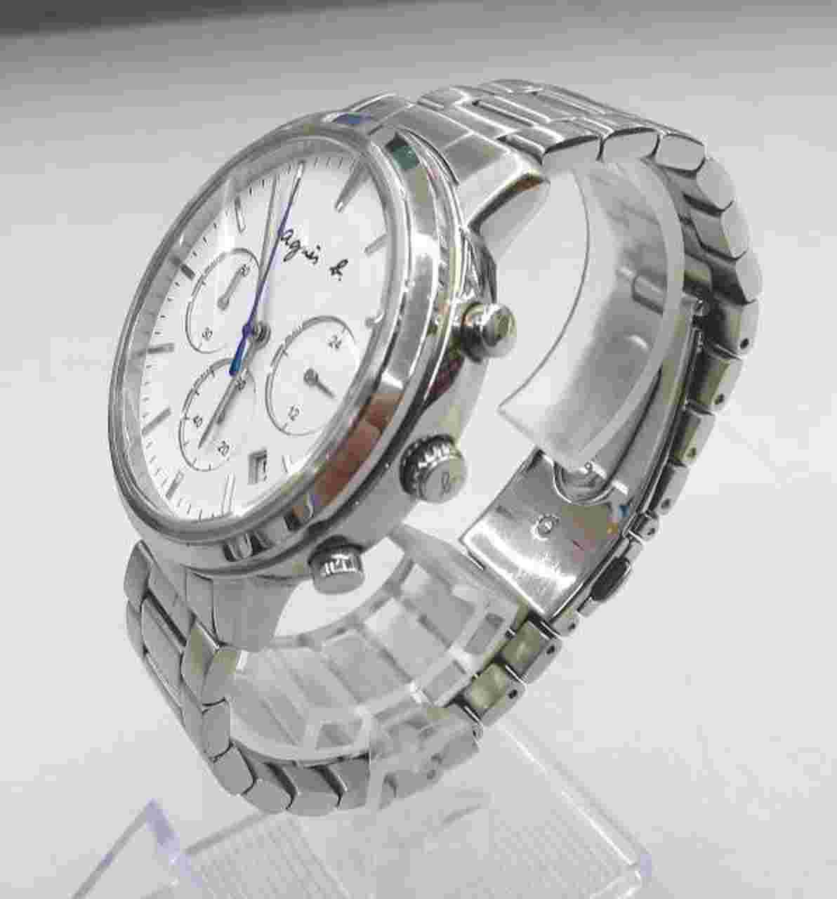 [Japan Used Watch] Agnes B Vd53-Kwb0 Quartz Analog Watch