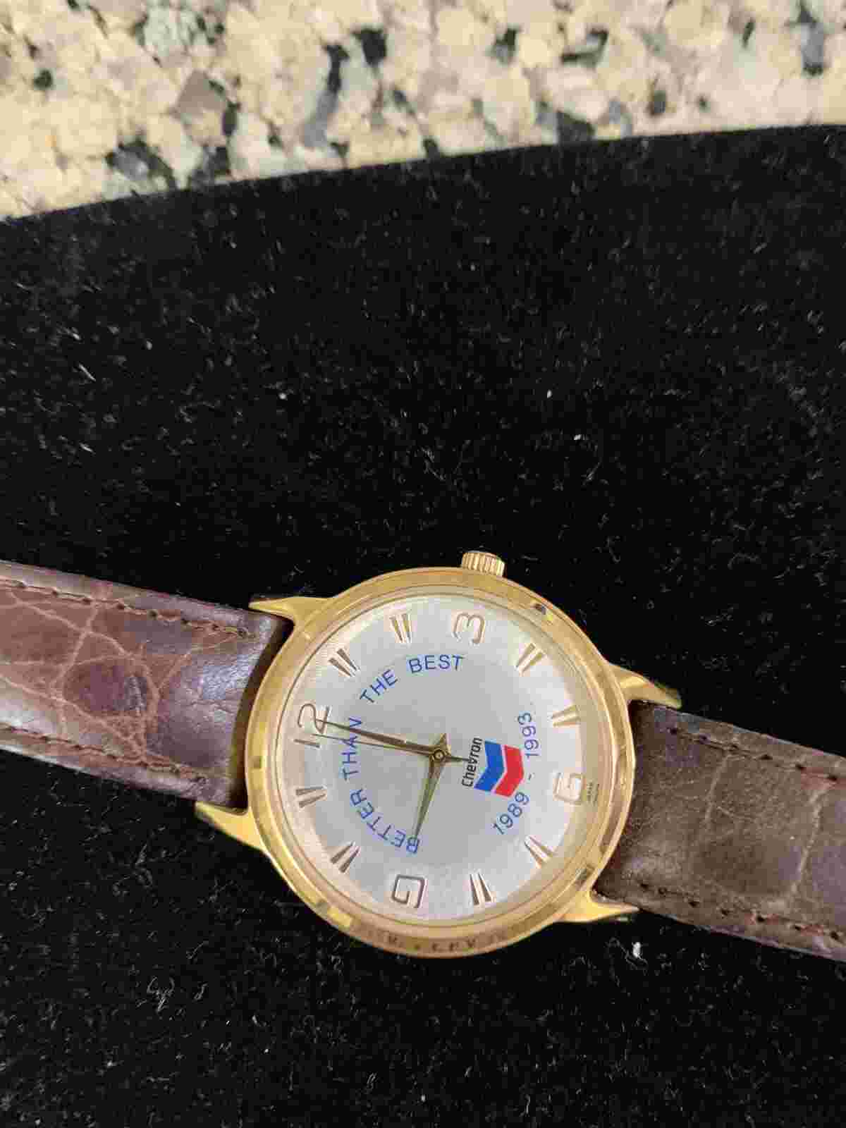 Vintage America Perry Ellis Chevron  Service 1989-1993  Watch. Never worn